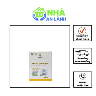 Muối Rửa Bát Máy Fuwa3e Nhà An Lành 2kg | Giải Pháp Làm Mềm Nước, Bảo Vệ Máy Rửa Chén Hiệu Quả